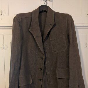Spier and Mackay Green Linen Teba Jacket 44